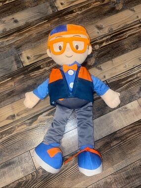 20” Blippi Interactive Talking Plush Kids Character Doll
